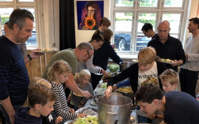 Hyggelig fællesspisning d. 24. september
