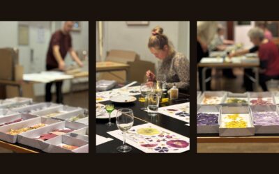Workshop med pressede blomster